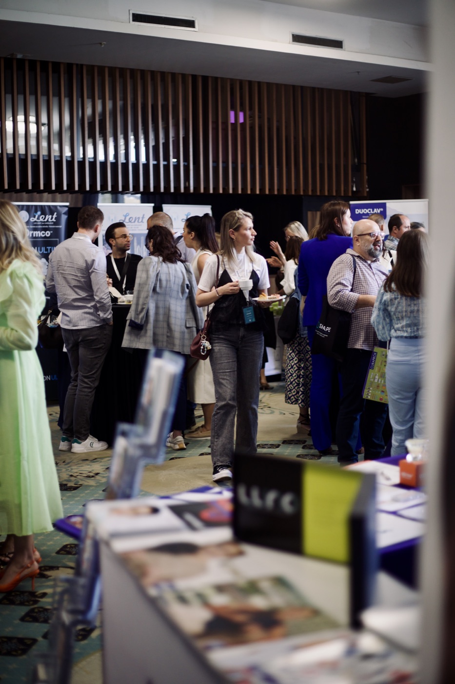 Networking break at SHAPE Symposium 2026